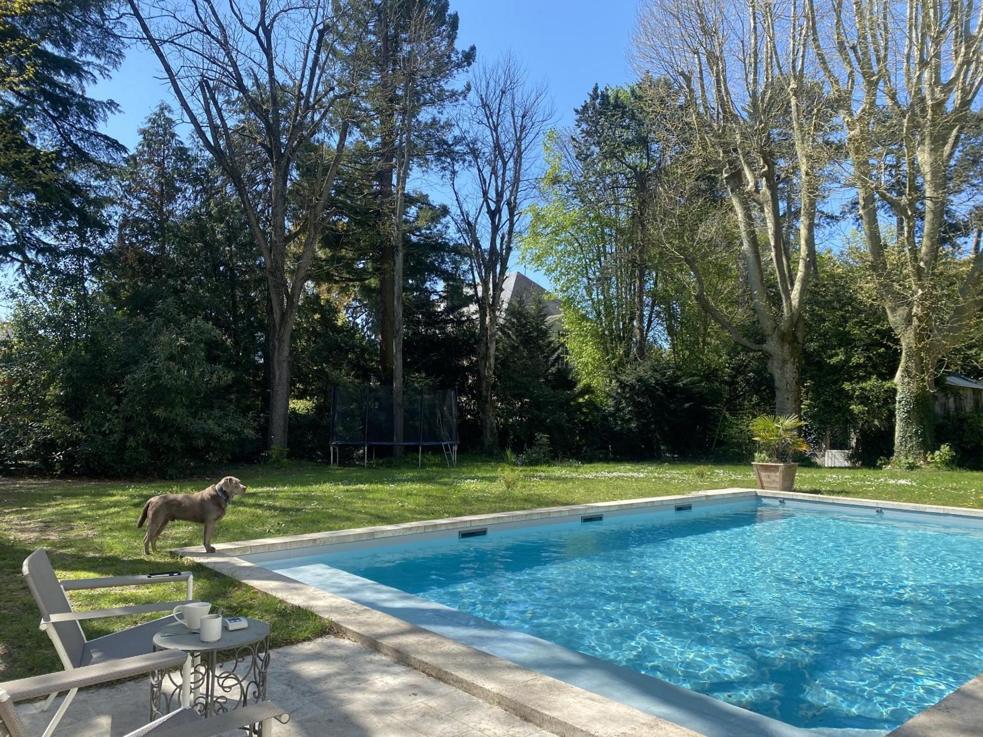 La Grande Carree Bed & Breakfast Saint-Cyr-sur-Loire Dış mekan fotoğraf