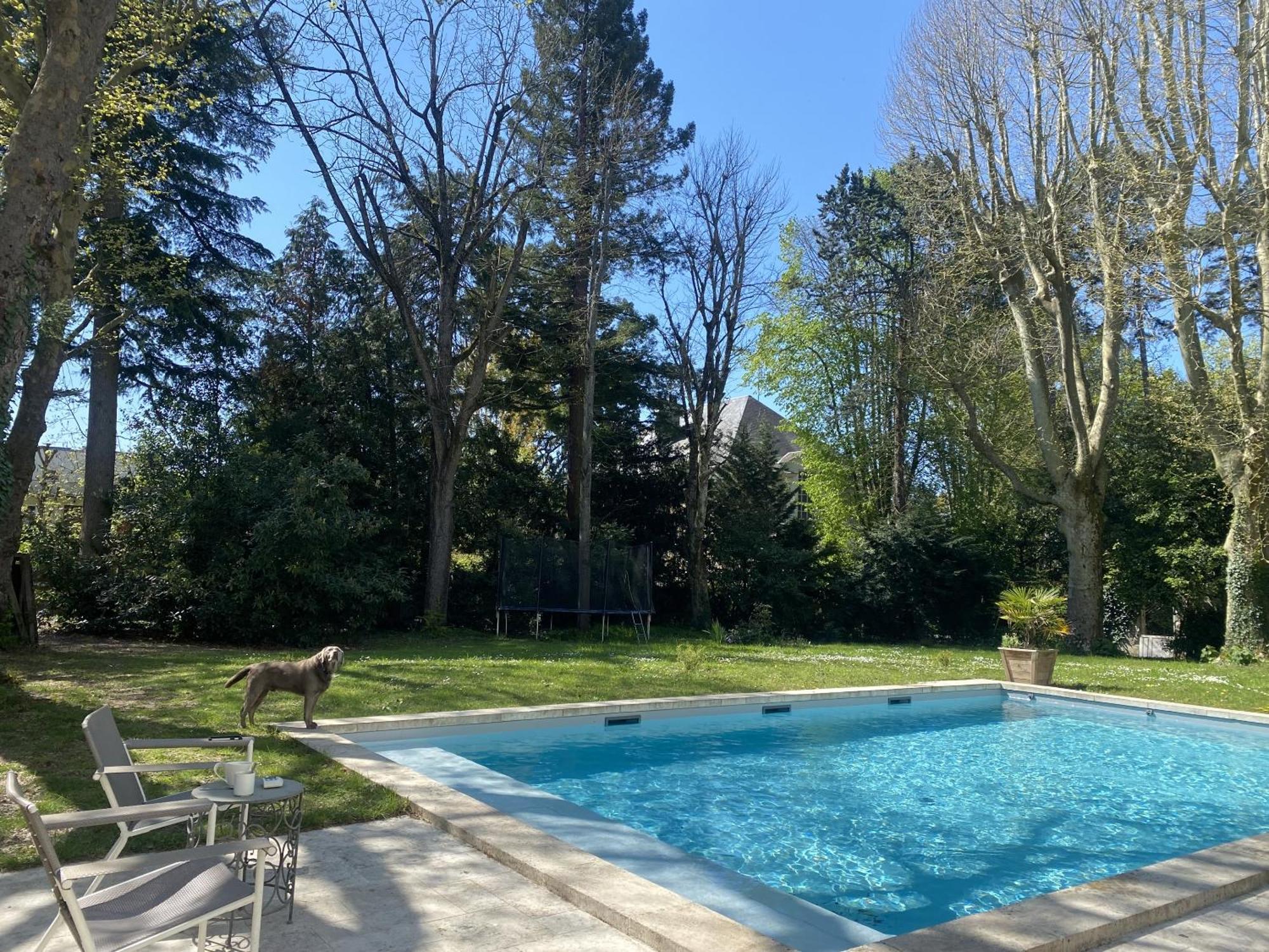 La Grande Carree Bed & Breakfast Saint-Cyr-sur-Loire Dış mekan fotoğraf