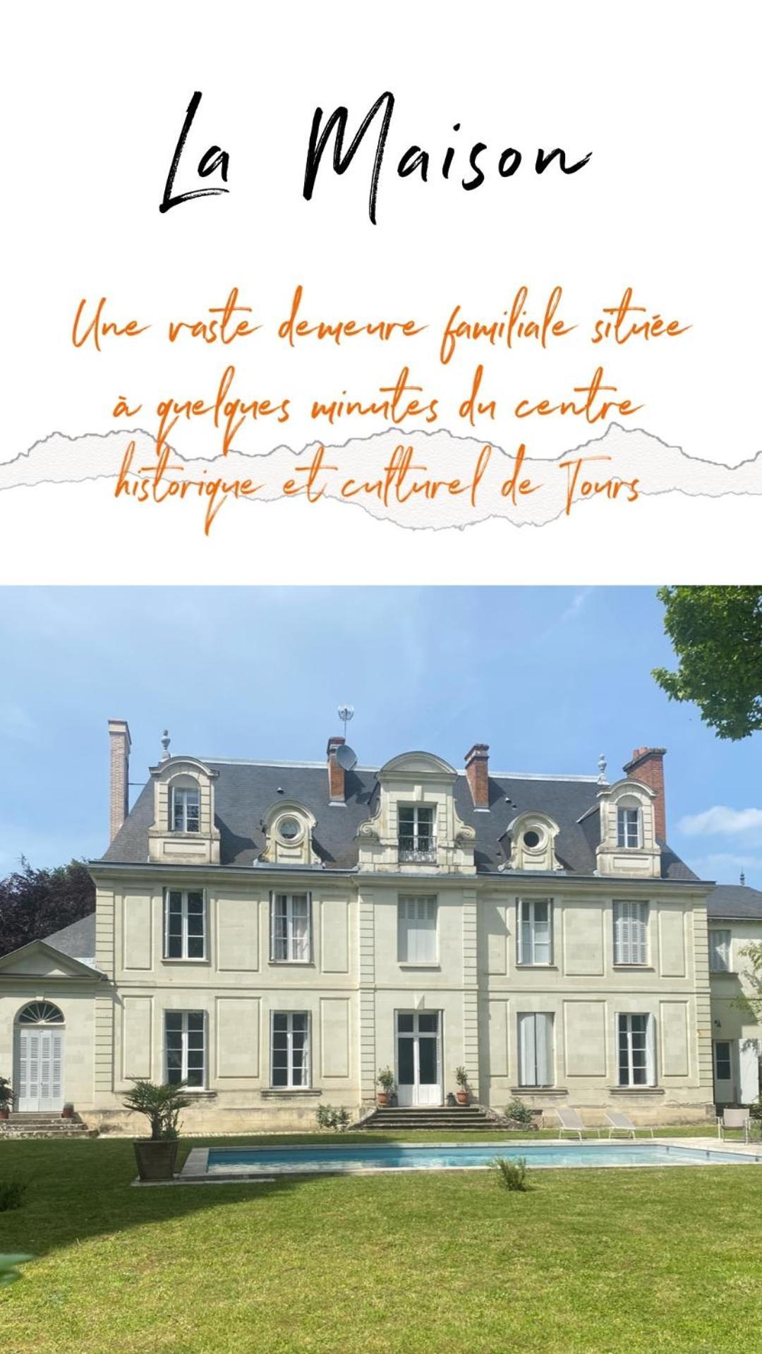 La Grande Carree Bed & Breakfast Saint-Cyr-sur-Loire Dış mekan fotoğraf